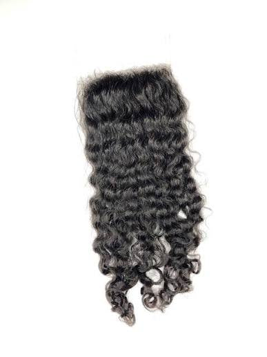 5x5 HD Closures Hibiscus Curly